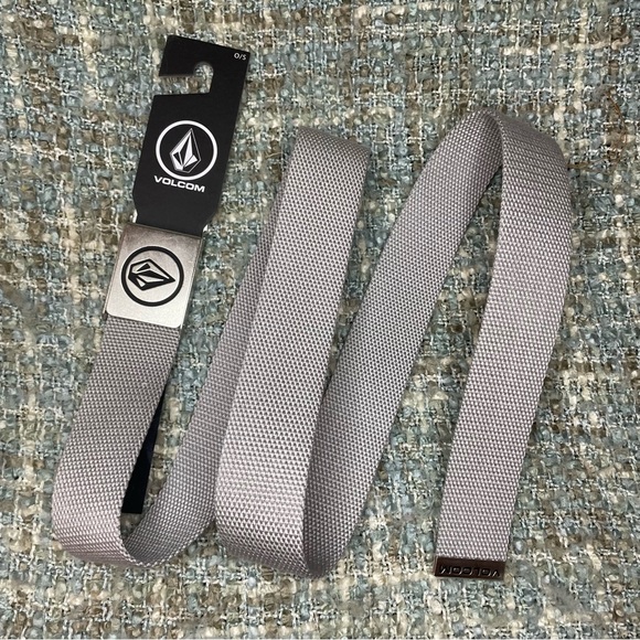 Volcom Circle Web Belt - Heather Grey (One Size) - Picture 3 of 3